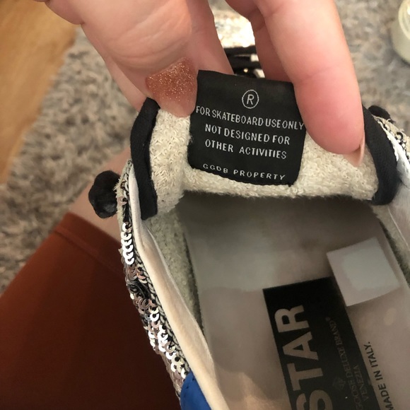 🌟✨Golden Goose Hi-Star Leopard/Silver Paillettes - Picture 6 of 9